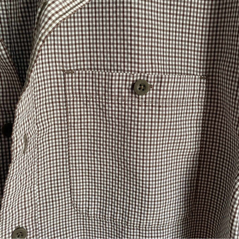 The Northface Men’s Gingham Short Sleeve Shirt - Picture 6 of 6
